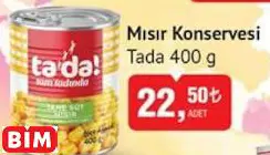 TADA MISIR KONSERVESİ
